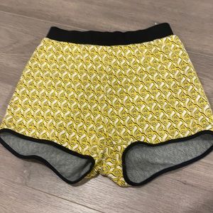 Zara jacquard sweater shorts sz small